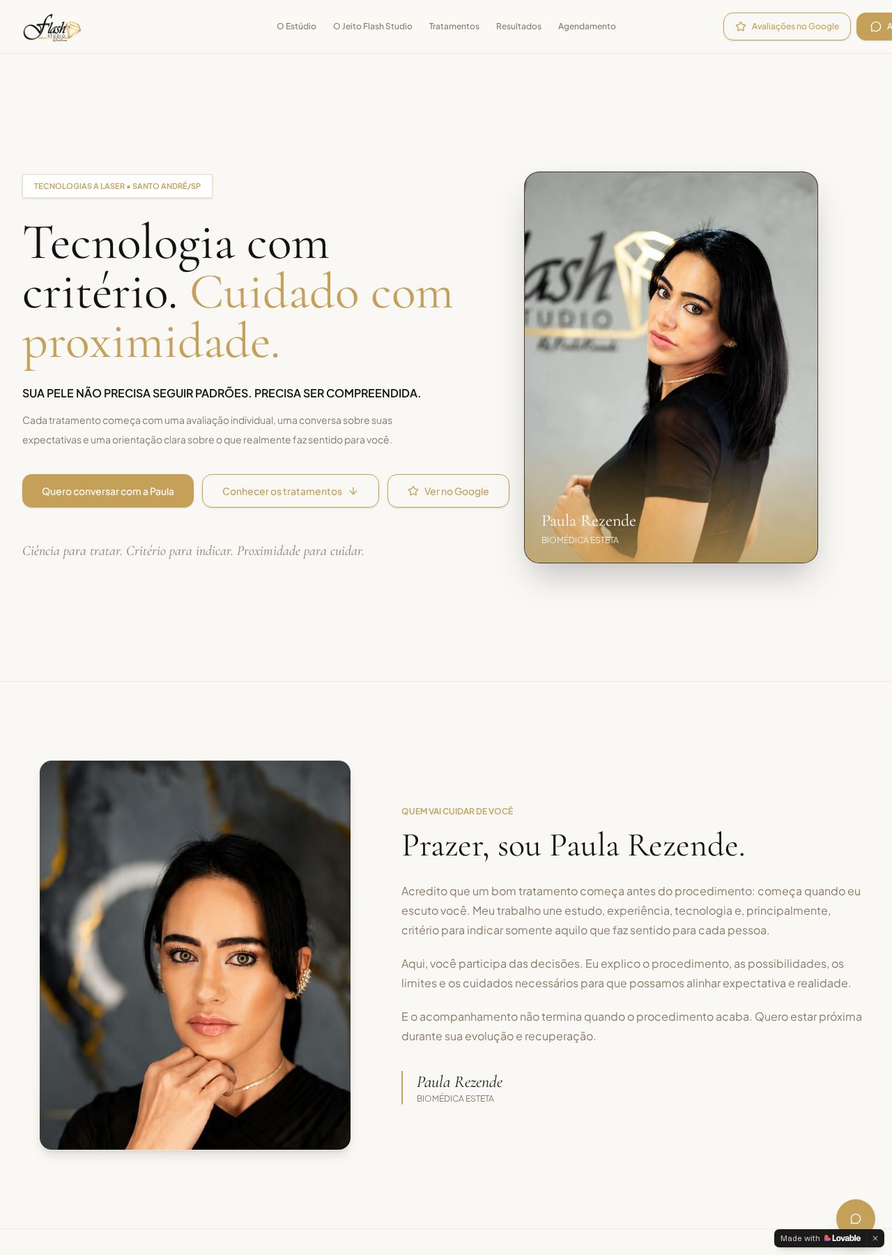Página criada para Paula Rezende
